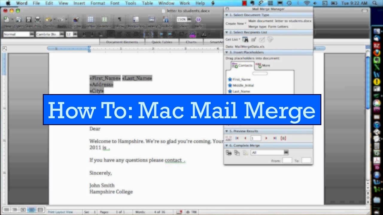 mail merge envelopes with return address word for mac 2017